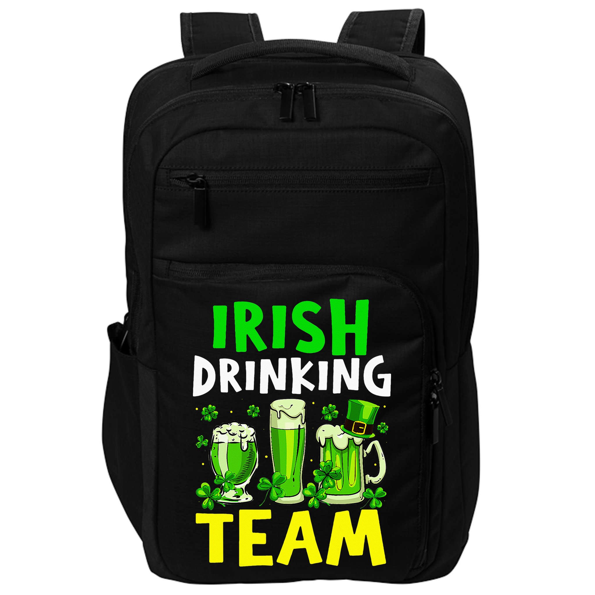 Irish Drinking Team Beer Day Happy Saint Patrick day Impact Tech Backpack
