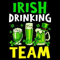 Irish Drinking Team Beer Day Happy Saint Patrick day Button