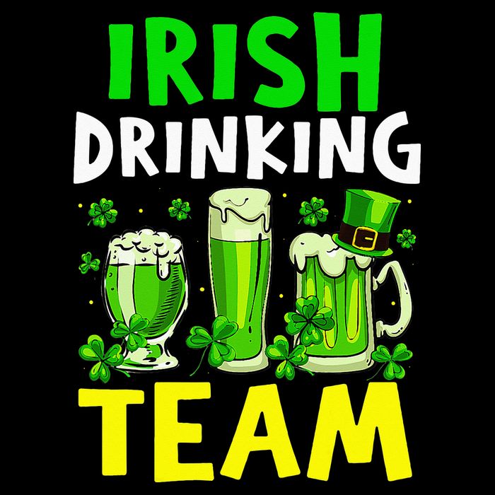 Irish Drinking Team Beer Day Happy Saint Patrick day Button
