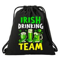 Irish Drinking Team Beer Day Happy Saint Patrick day Drawstring Bag