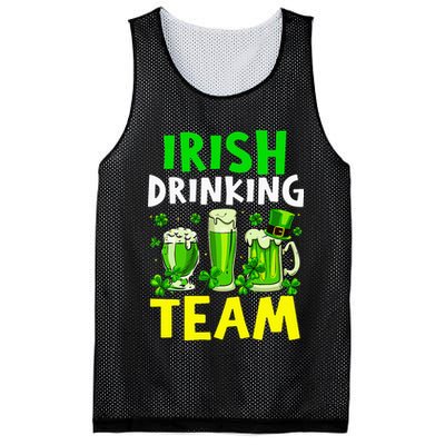 Irish Drinking Team Beer Day Happy Saint Patrick day Mesh Reversible Basketball Jersey Tank