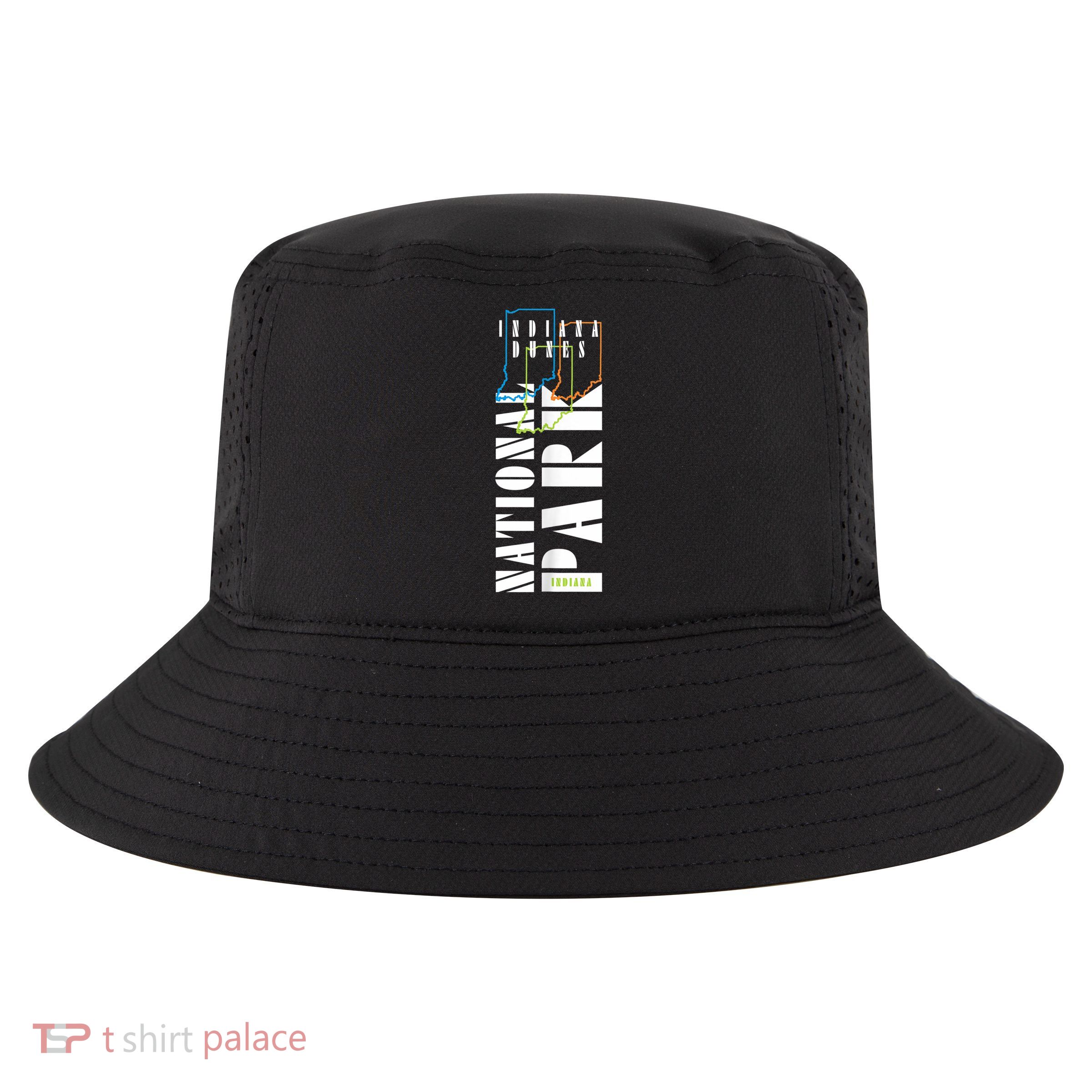 Indiana Dunes Us National Park Nature Lover Hiking Souvenir Great Gift Cool Comfort Performance Bucket Hat