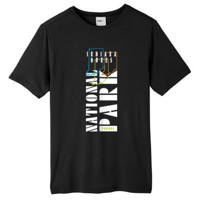 Indiana Dunes Us National Park Nature Lover Hiking Souvenir Great Gift Tall Fusion ChromaSoft Performance T-Shirt