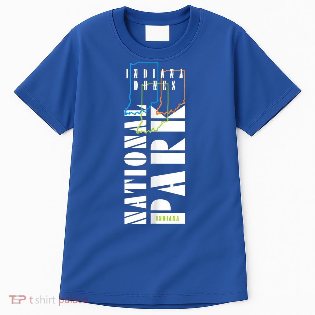 Indiana Dunes Us National Park Nature Lover Hiking Souvenir Great Gift Tall T-Shirt