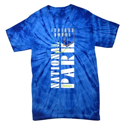 Indiana Dunes Us National Park Nature Lover Hiking Souvenir Great Gift Tie-Dye T-Shirt