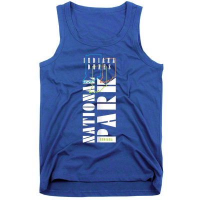 Indiana Dunes Us National Park Nature Lover Hiking Souvenir Great Gift Tank Top