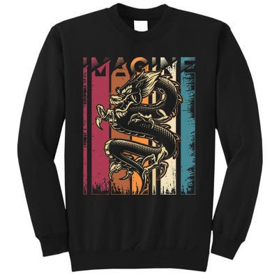 Imagine Dragon Vintage Cool Art Sweatshirt