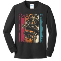 Imagine Dragon Vintage Cool Art Kids Long Sleeve Shirt