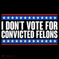 I Dont Vote For Convicted Felons Trump Sustainable Bucket Hat