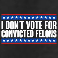 I Dont Vote For Convicted Felons Trump Trucker Hat