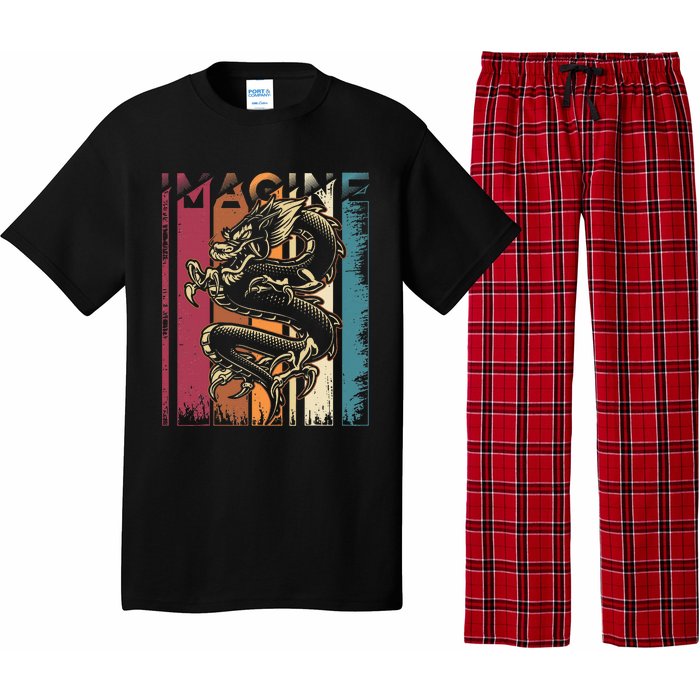 Imagine Dragon Vintage Cool Pajama Set