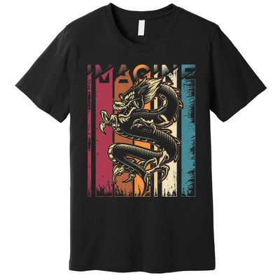 Imagine Dragon Vintage Cool Premium T-Shirt