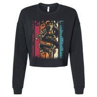 Imagine Dragon Vintage Cool Cropped Pullover Crew