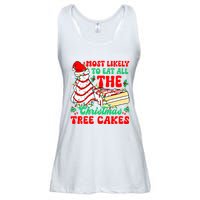 I DidnT Vote For Him Ladies Essential Flowy Tank