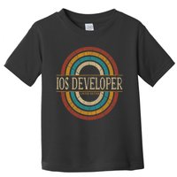 Ios Developer Vintage Retro Toddler T-Shirt