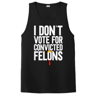 I DonT Vote For Convicted Felons Antitrump PosiCharge Competitor Tank