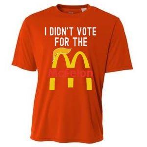 I DidnT Vote For The Mcfelon Trump Hair Cooling Performance Crew T-Shirt