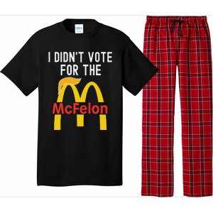 I DidnT Vote For The Mcfelon Trump Hair Pajama Set