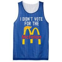 I DidnT Vote For The Mcfelon Trump Hair Mesh Reversible Basketball Jersey Tank