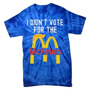 I DidnT Vote For The Mcfelon Trump Hair Tie-Dye T-Shirt