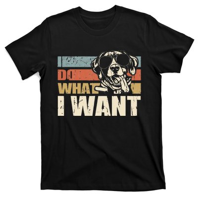 I do what I want funny German Shorthaired Pointer Vintage T-Shirt