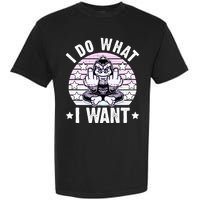 I Do What I Want Funny Monkey Garment-Dyed Heavyweight T-Shirt