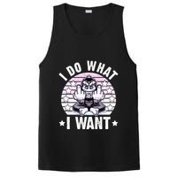 I Do What I Want Funny Monkey PosiCharge Competitor Tank