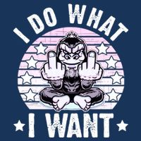 I Do What I Want Funny Monkey Infant Baby Jersey Bodysuit