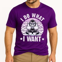 I Do What I Want Funny Monkey Performance Shirt