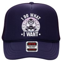 I Do What I Want Funny Monkey Hat