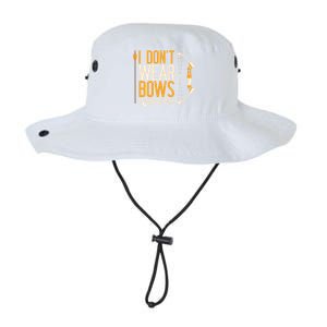 I Dont Wear Bows I Shoot Them Bow Archery Archer Meaningful Gift Legacy Cool Fit Booney Bucket Hat