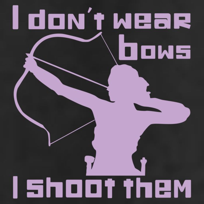 I Dont Wear Bows I Shoot Them Funny Archery Bow Lover Gift 7 Panel Mesh Trucker Snapback Hat