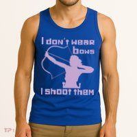 I Dont Wear Bows I Shoot Them Funny Archery Bow Lover Gift Tank Top