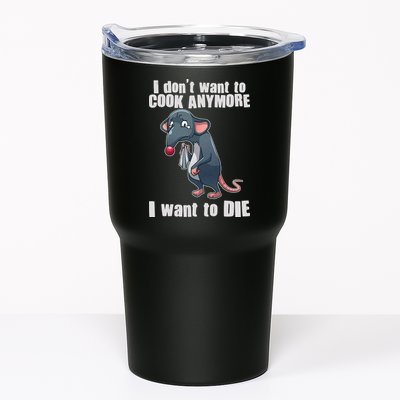 I Don't Want To Cook Anymore I Want To Die Tumbler