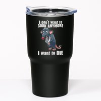 I Don't Want To Cook Anymore I Want To Die Tumbler