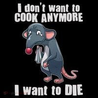 I Don't Want To Cook Anymore I Want To Die Sustainable Knit Beanie