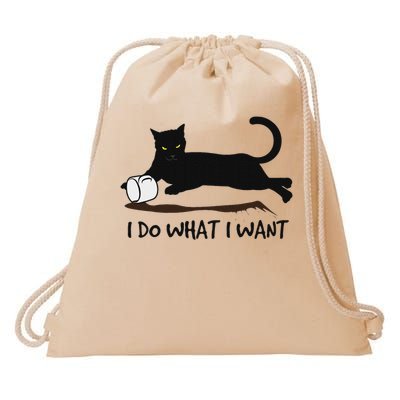 I Do What I Want Ca Drawstring Bag