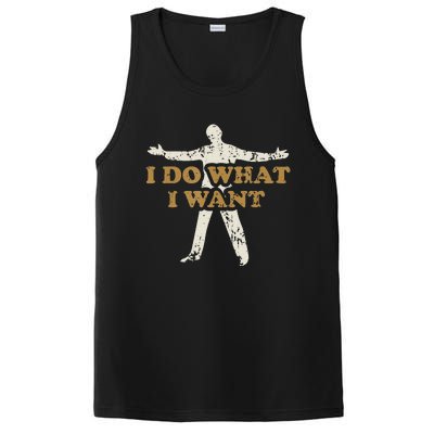 I do what I want funny quote vintage PosiCharge Competitor Tank