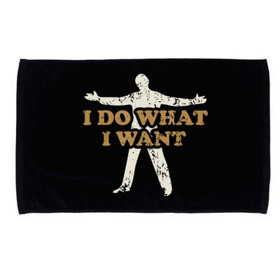 I do what I want funny quote vintage Microfiber Hand Towel