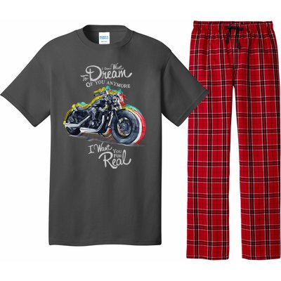 I Don't Want To Dream Of Your Anymore Funny Biker Motorcycle Pajama Set