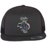 I Don't Want To Dream Of Your Anymore Funny Biker Motorcycle Flatbill Hat