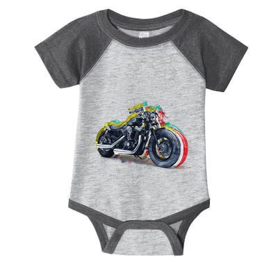 I Don't Want To Dream Of Your Anymore Funny Biker Motorcycle Infant Baby Jersey Bodysuit