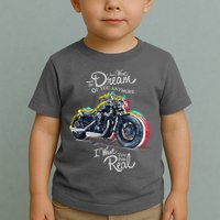 I Don't Want To Dream Of Your Anymore Funny Biker Motorcycle Toddler T-Shirt