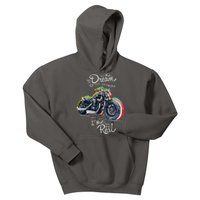 I Don't Want To Dream Of Your Anymore Funny Biker Motorcycle Kids Hoodie