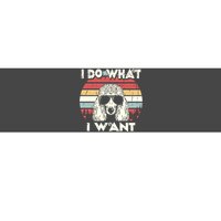 I Do What I Want Funny Standard Poodle Vintage Retro Bumper Sticker