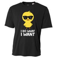 I Do What I Want Cooling Performance Crew T-Shirt