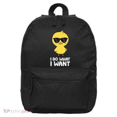 I Do What I Want 16 in Basic Backpack