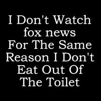 I Dont Watch Fox News I Dont Eat Out Of The Toilet Wool Snapback Cap