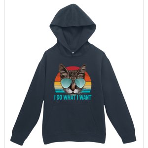 I Do What I Want Cat Urban Pullover Hoodie