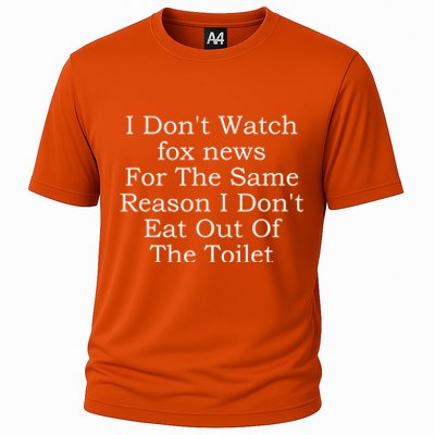 I Don't Watch Fox News Cooling Performance Crew T-Shirt